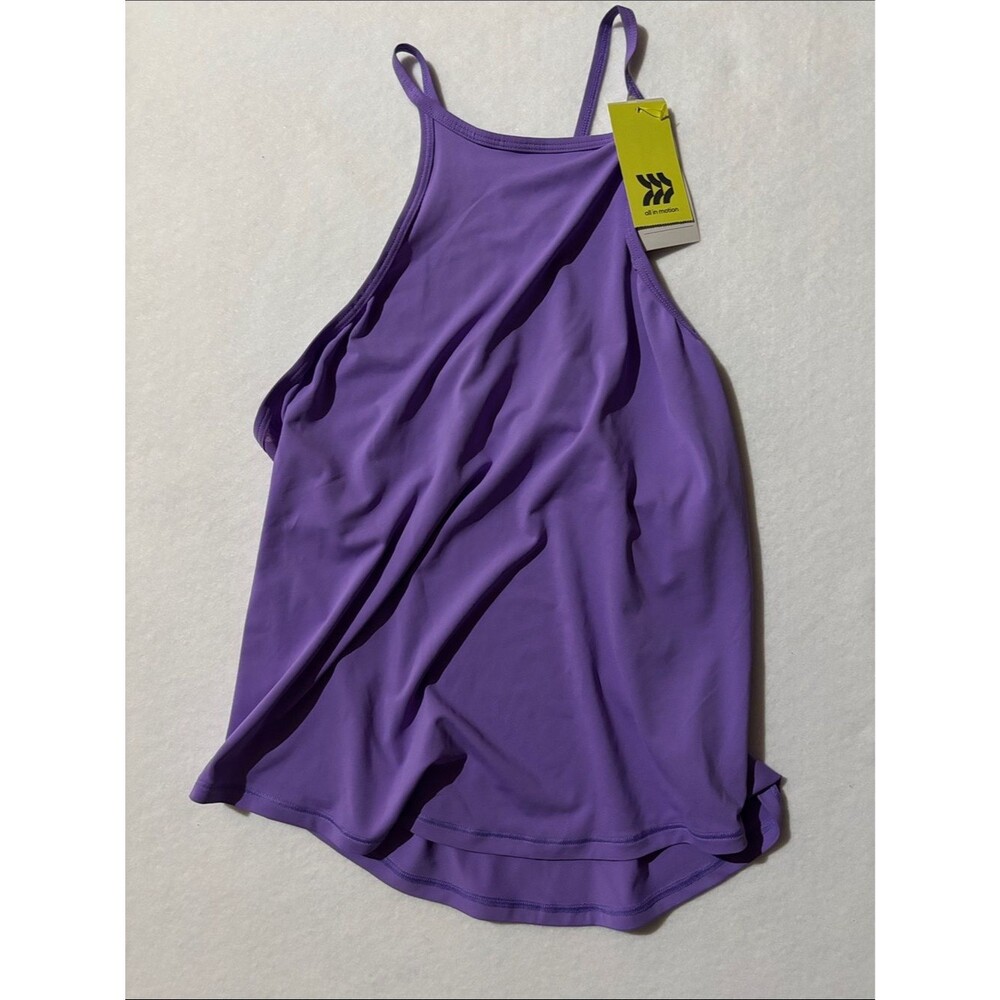 all in motion Purple Spaghetti-Strap Swing Camisole